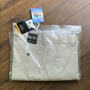 NWT adidas light khaki golf pant 36 x 34